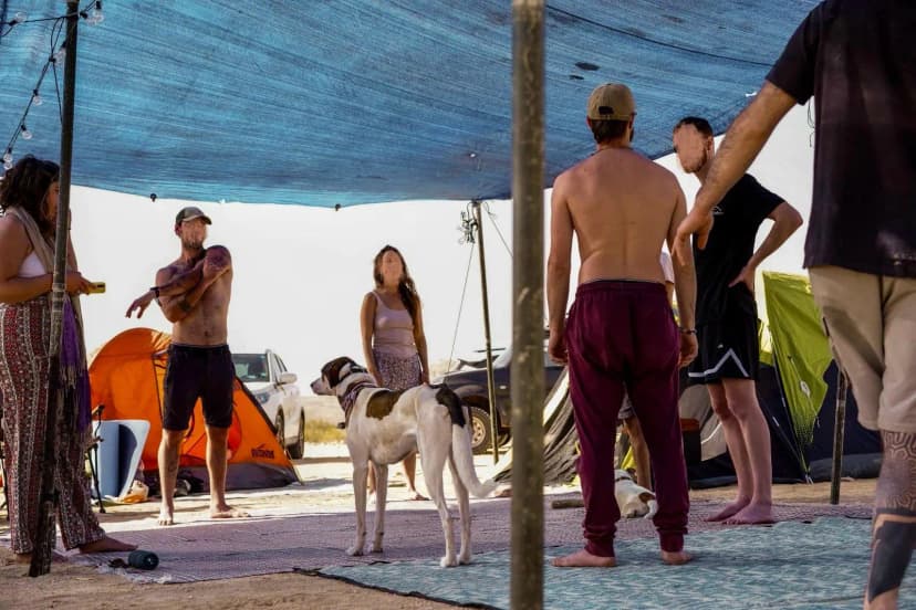 מפגש נשימה מעגלית - 1 תמונה מגלריית מפגשי הנשימה המעגלית מספר 1