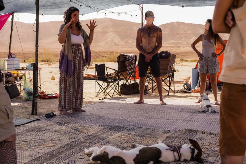 מפגש נשימה מעגלית - 4 תמונה מגלריית מפגשי הנשימה המעגלית מספר 4